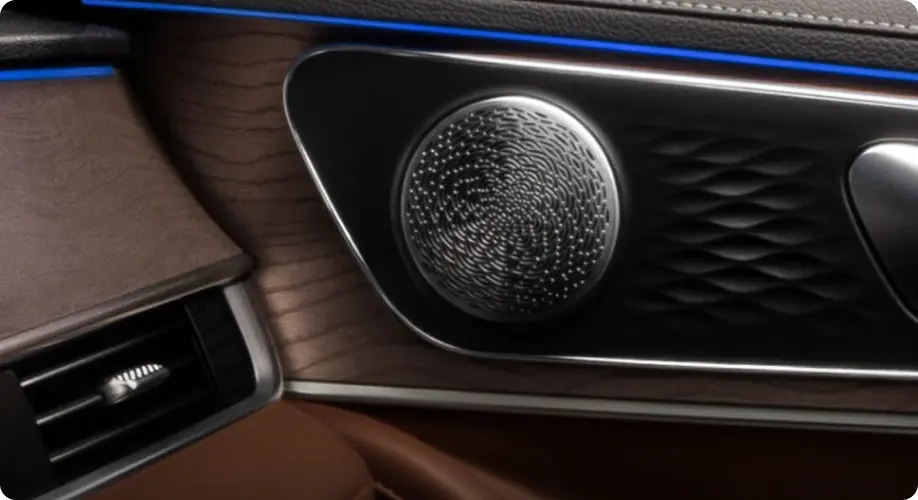 Tiggo 8 Pro Max - SONY 10 Double Speakers + Multicolor Ambient