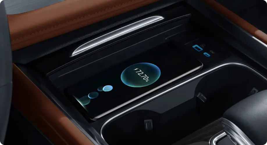 Tiggo 8 Pro Max - 50W High Power Wireless Charging